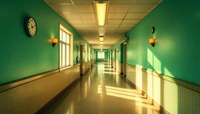 Vintage Mint Corridor Vintage Mint Corridor