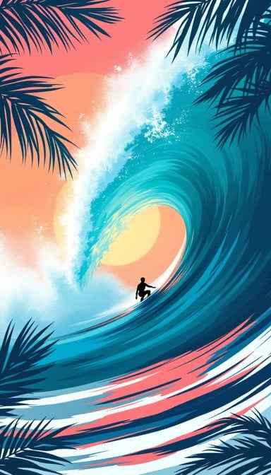 Surfer's Perfect Wave Surfer's Perfect Wave
