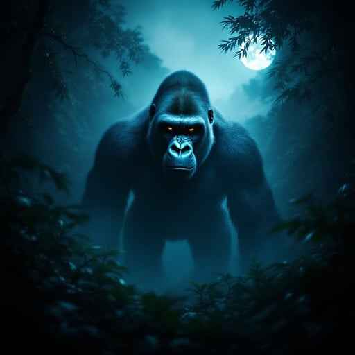 Moonlit Jungle King