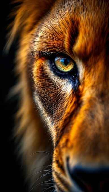 Wilderness Eye Close-up