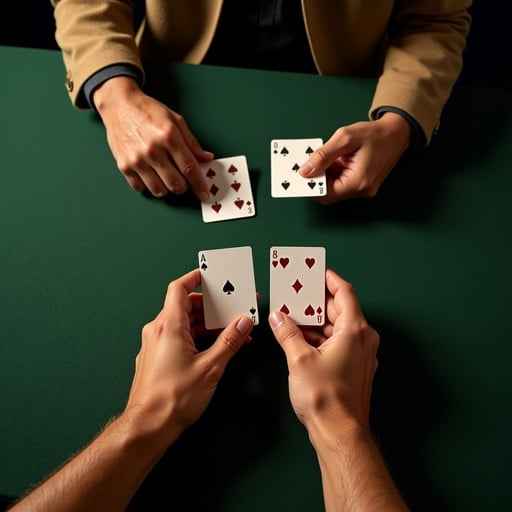 Cards Being Dealt