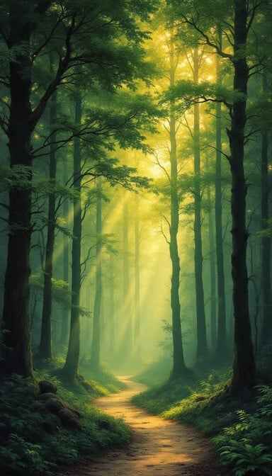 Mystical Forest Path