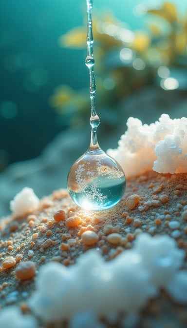 Luminous Ocean Droplet