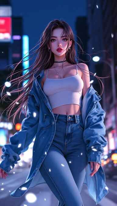 Midnight Denim Dream