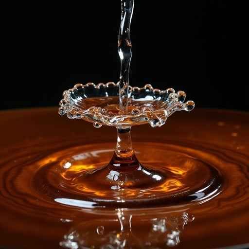 Liquid Crown Formation
