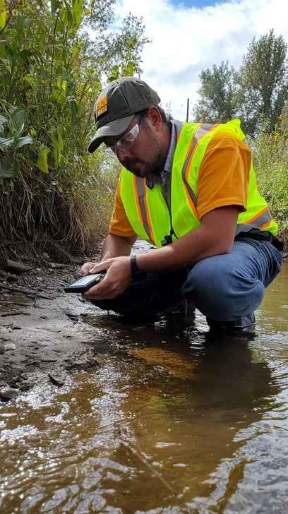 Environmental Scientist Working Environmental Scientist Working