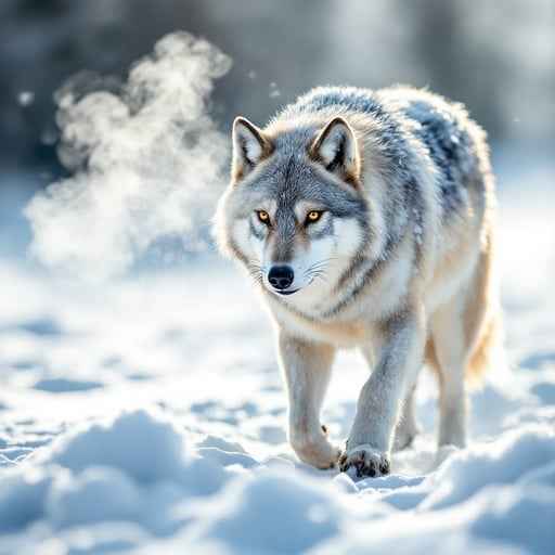Winter Wolf Prowl Winter Wolf Prowl