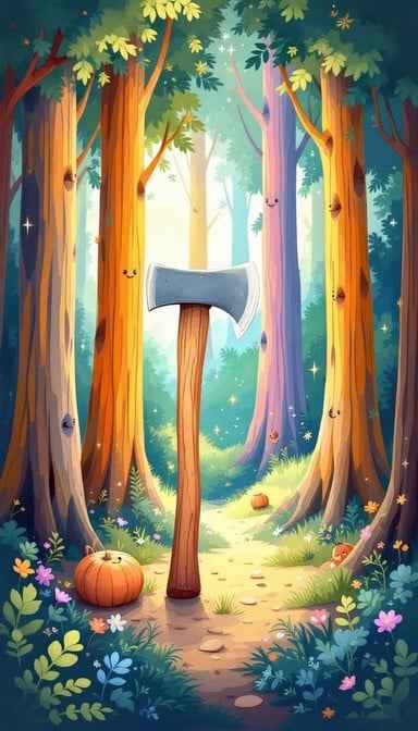 Enchanted Forest Axe Enchanted Forest Axe