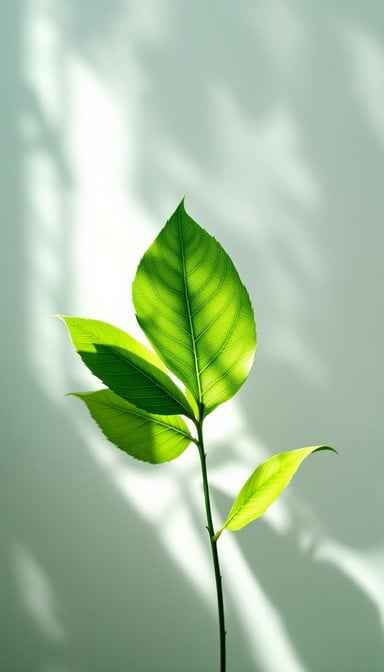 Backlit Botanical Simplicity Backlit Botanical Simplicity
