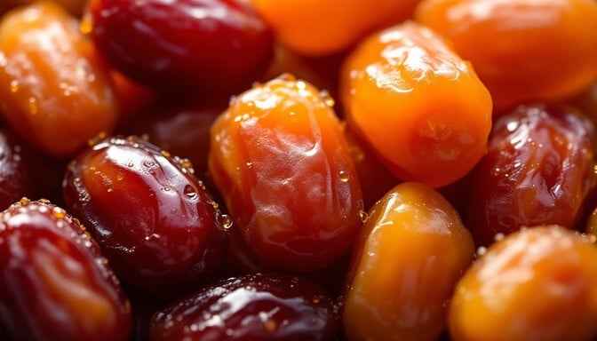 Glistening Date Fruits