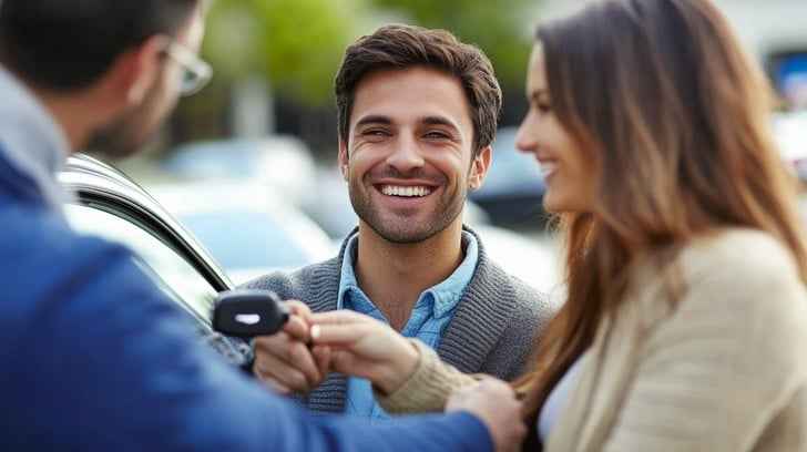 Car Key Handover