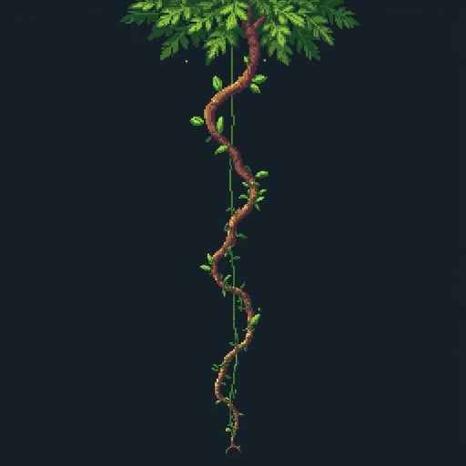Cascading Green Tendril Cascading Green Tendril