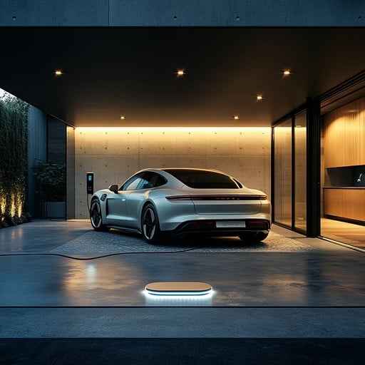 Modern electric car