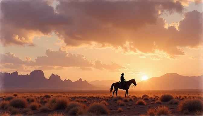 Desert Sunset Rider Desert Sunset Rider