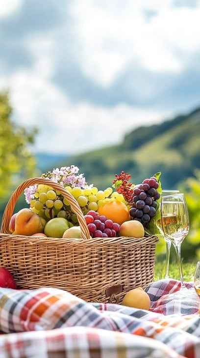 Picnic in nature
