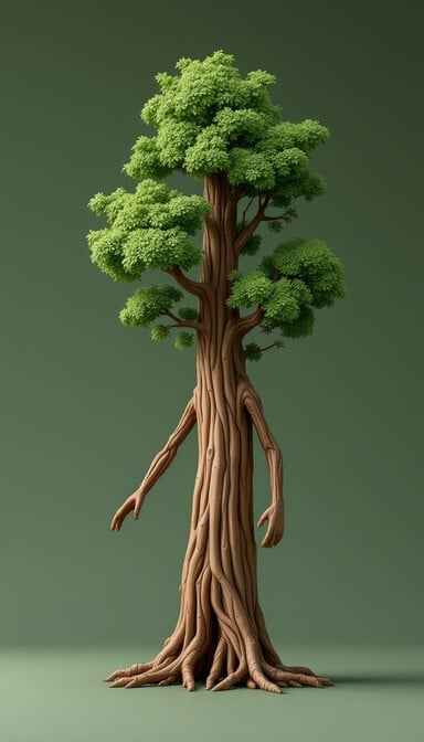 Magical Walking Tree