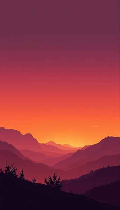 Mountains Meet Twilight