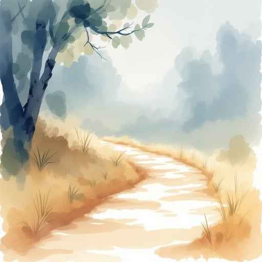 Peaceful Winding Trail Peaceful Winding Trail
