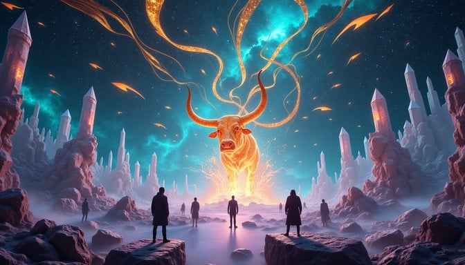 Cosmic Stag Guardian