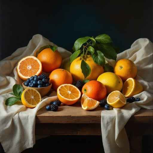 Citrus Still Life Citrus Still Life