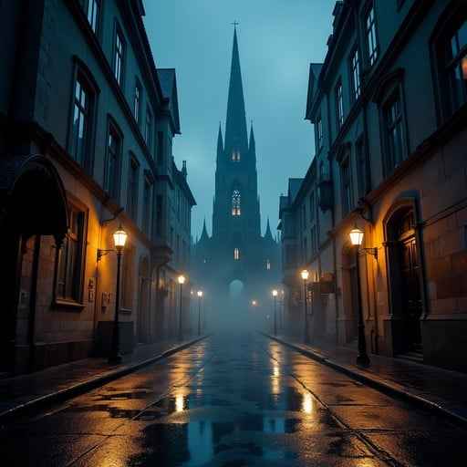 Misty Gothic Spire Misty Gothic Spire