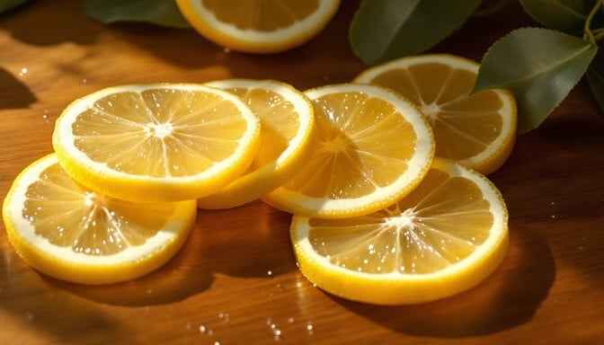 Sunlit Lemon Slices Sunlit Lemon Slices