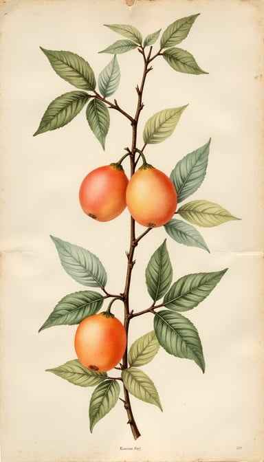 Vintage Botanical Fruits Vintage Botanical Fruits