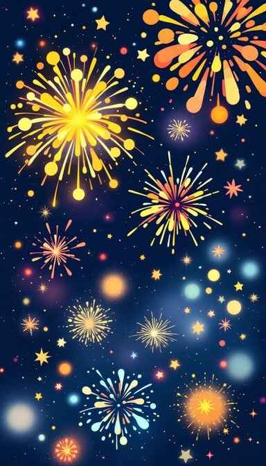 Magical Fireworks Display Magical Fireworks Display