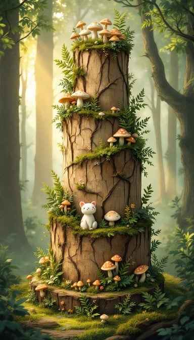 Enchanted Forest Cake