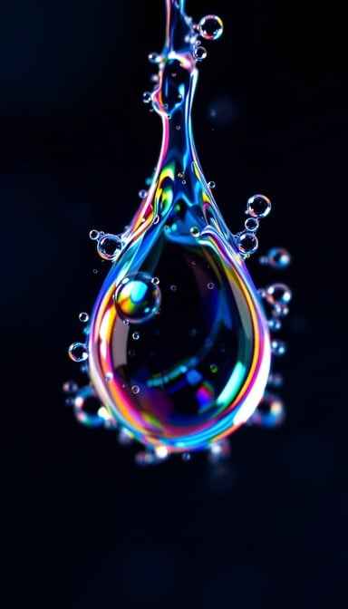 Rainbow Water Drop