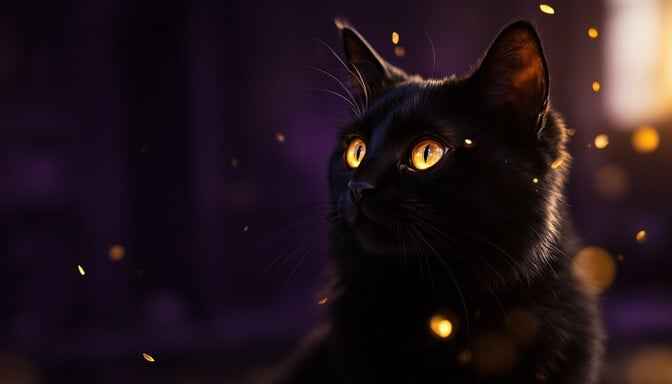 Mystical Cat Portrait Mystical Cat Portrait