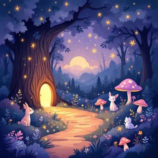 Magical Forest Door Magical Forest Door