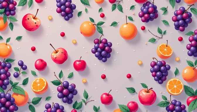 Fresh Fruit Pattern