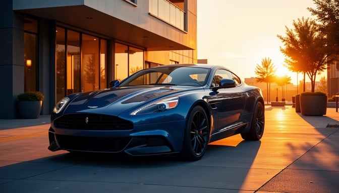 Midnight Blue Elegance