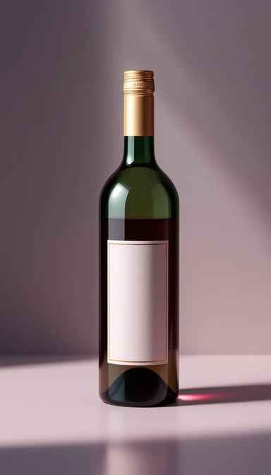 Elegant Wine Bottle Elegant Wine Bottle
