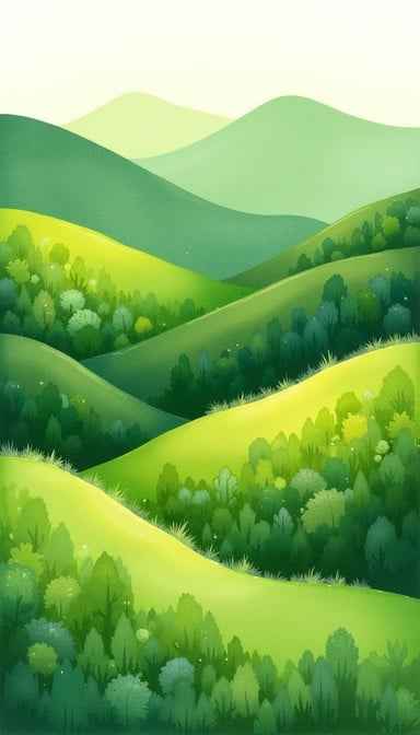 Verdant Rolling Hills