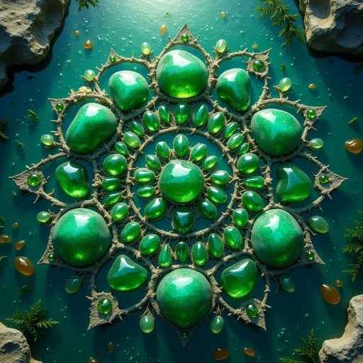 Emerald Mandala Treasure Emerald Mandala Treasure