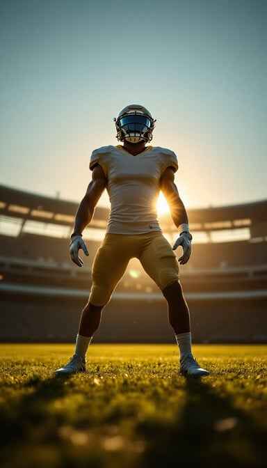Gridiron Golden Hour