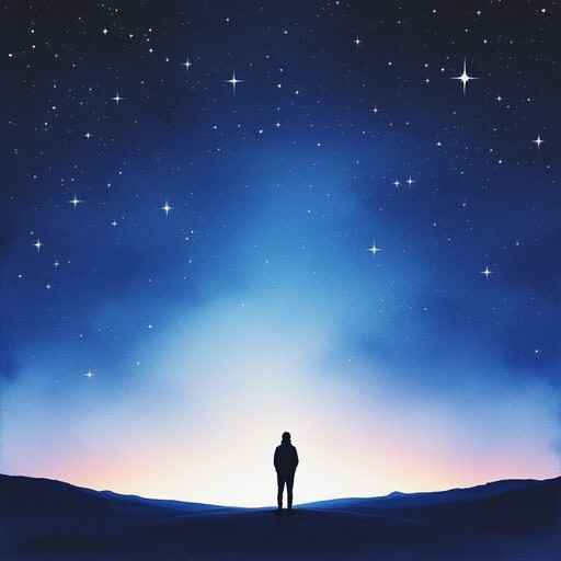 Stargazer At Night