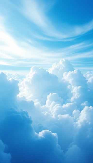 Heavenly Blue Clouds Heavenly Blue Clouds