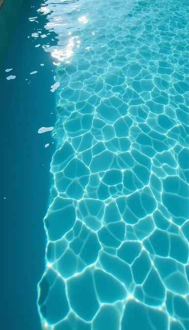 Crystalline Aqua Patterns