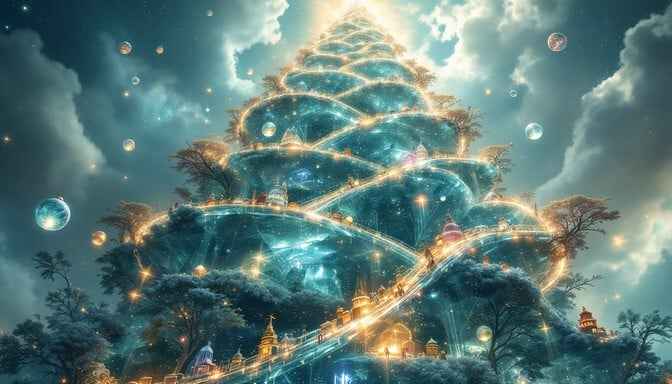 Celestial Christmas Tree