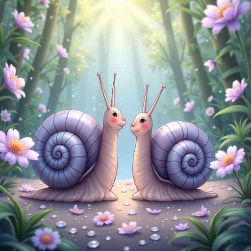 Magical Snail Encounter