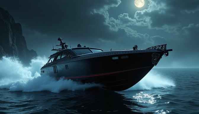 Midnight Yacht Journey Midnight Yacht Journey