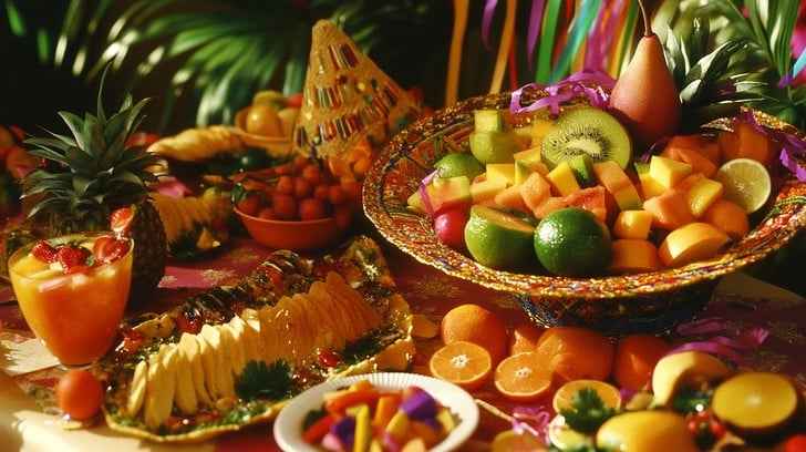 Vibrant Fruit Display