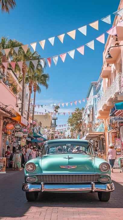 Vintage Car Display
