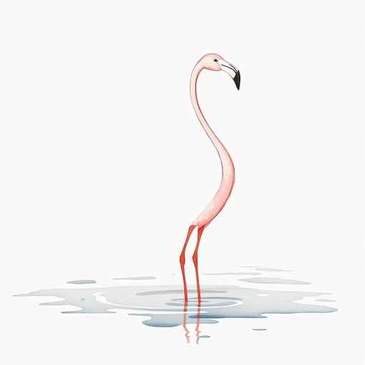 Serene Pink Flamingo Serene Pink Flamingo