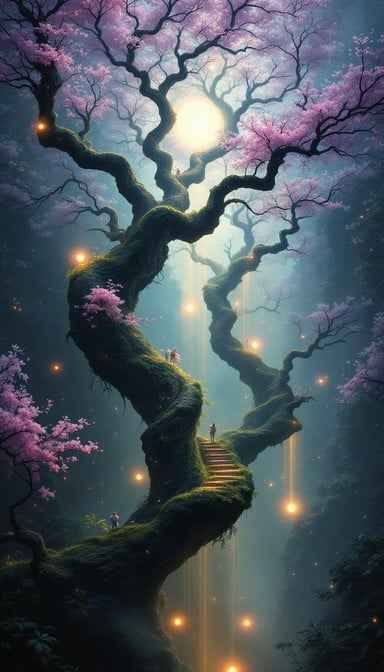 Enchanted Cherry Tree