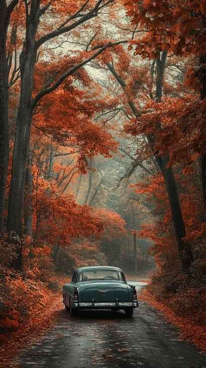 Autumn Drive Serenity