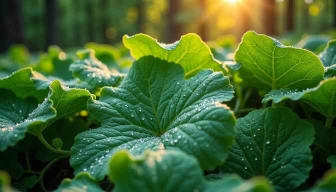 Illuminated Forest Veins